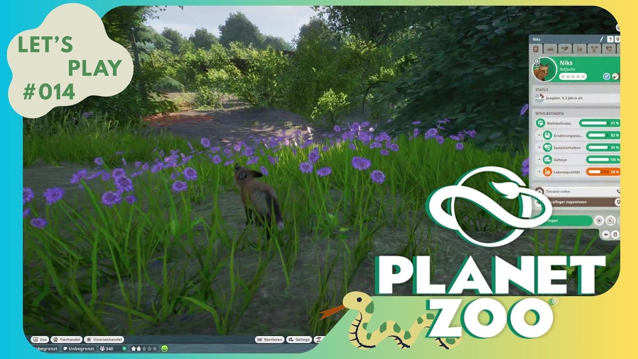 Planet Zoo #014 Mehr Waldfeeling für die kleinen Füchse