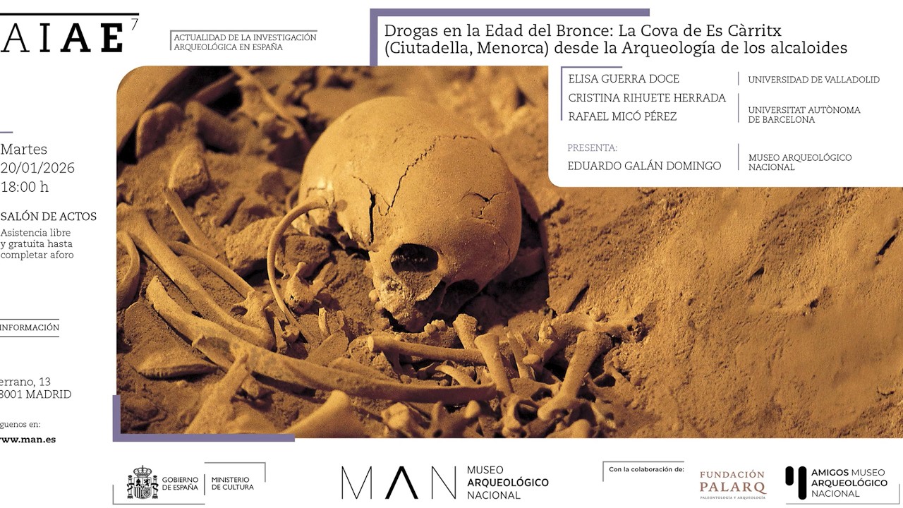 Drogas en la Edad del Bronce: La Cova de Es Càrritx (Menorca) desde la Arqueología de los alcaloides