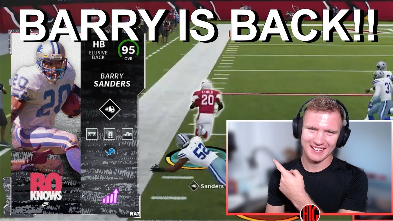 Barry Is Back And He Is The Best RB In The Game! | Madden 22 Ultimate Team Gameplay