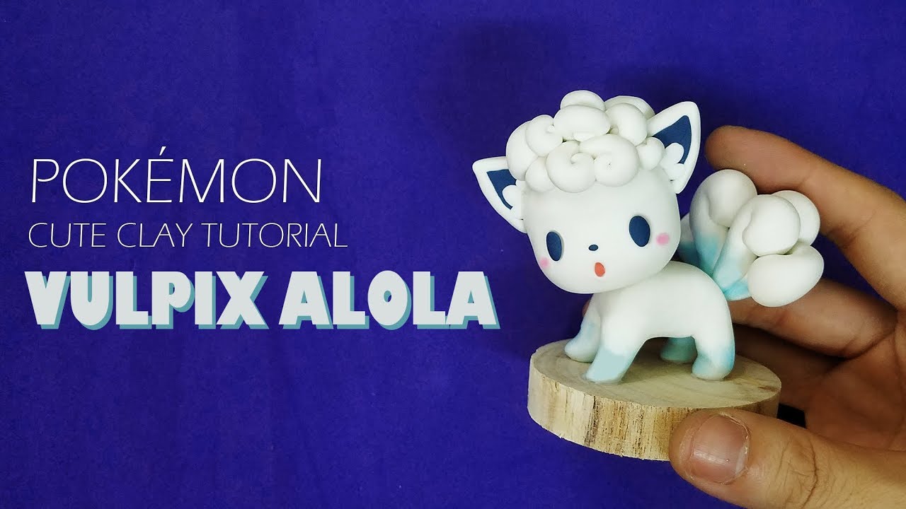 EP13: HOW TO SCULPT VULPIX ALOLA FROM CLAY | Pokémon Clay Tutorial
