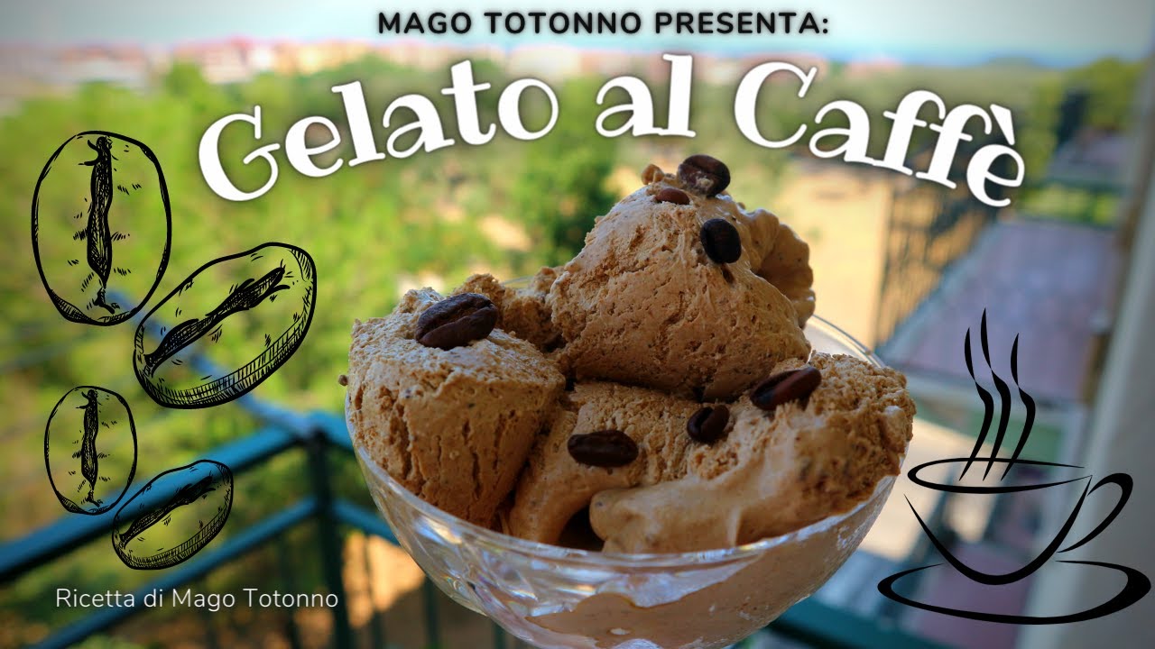 Gelato al Caffè Senza GELATIERA - Ricetta Facile e Veloce