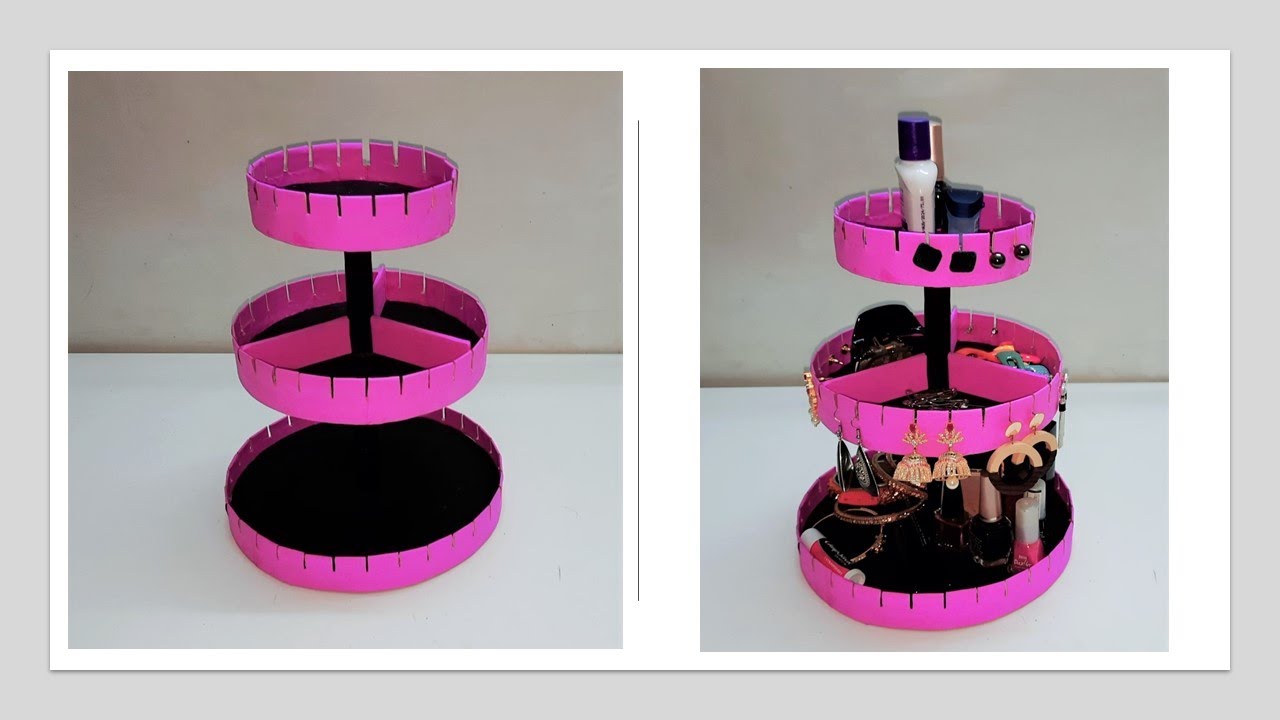 DIY  Jewelry Organizer - Earring Holder