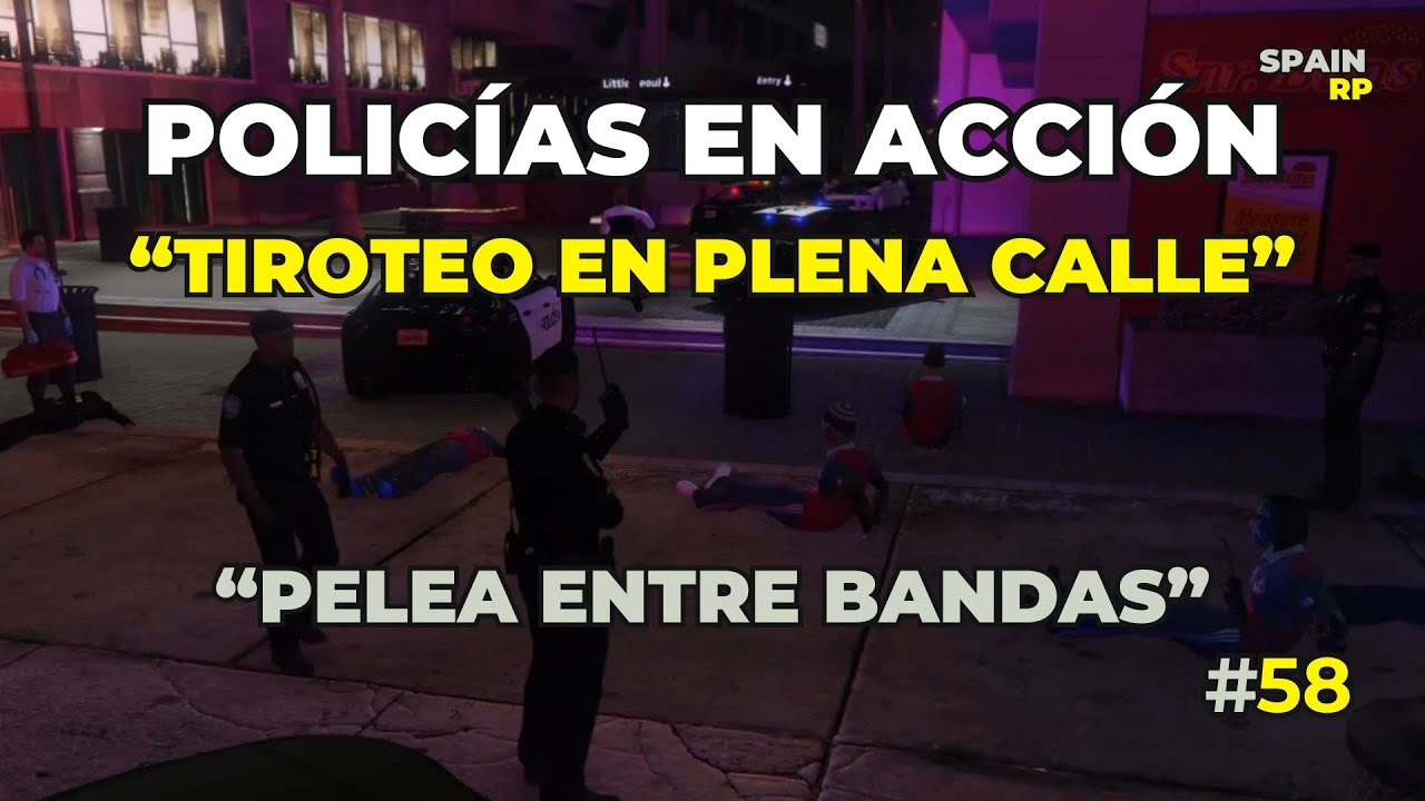 Policías en acción Cap 58. 