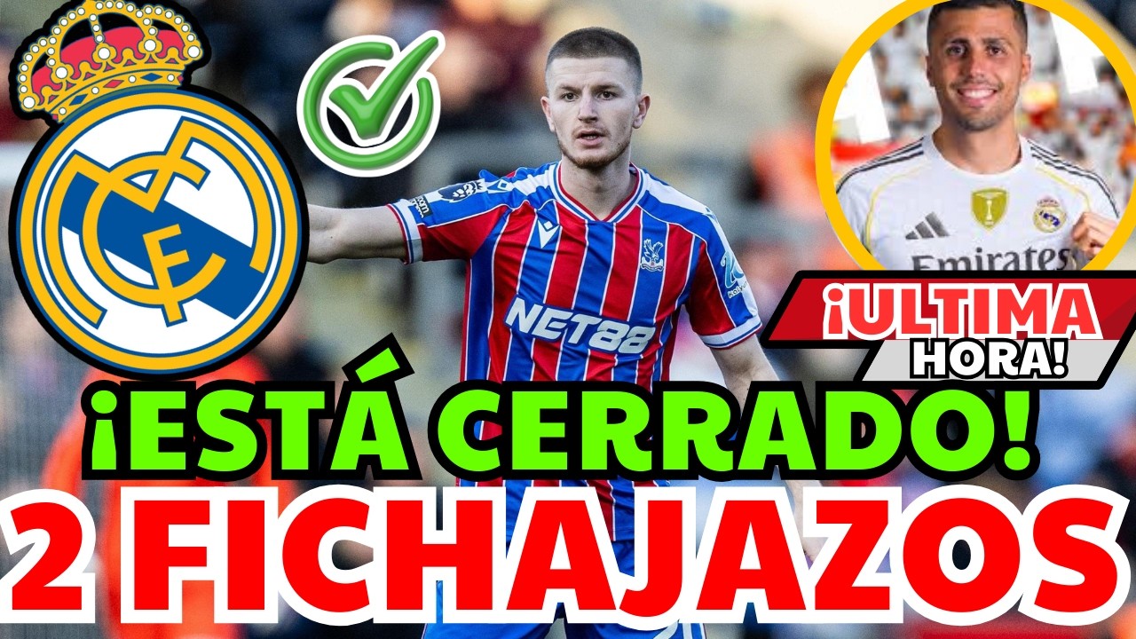 🚨¡URGENTE! / EL REAL MADRID ANUNCIA 2 LLEGADAS / NOTICIAS DEL REAL MADRID HOY