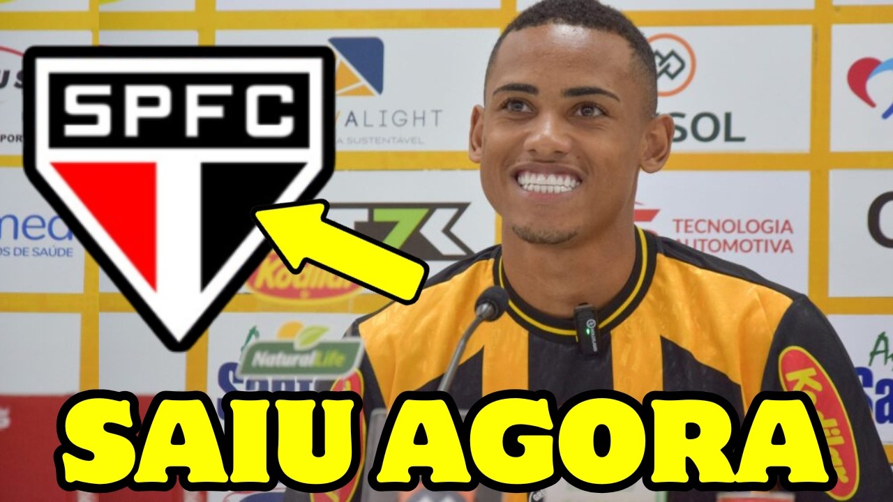 EXPLODIU! 3 NOT&Iacute;CIAS DO SPFC! SEXTA AGITADA! SURPREENDEU A TODOS! MERCADO DA BOLA! NOT&Iacute;CIA DO SPFC