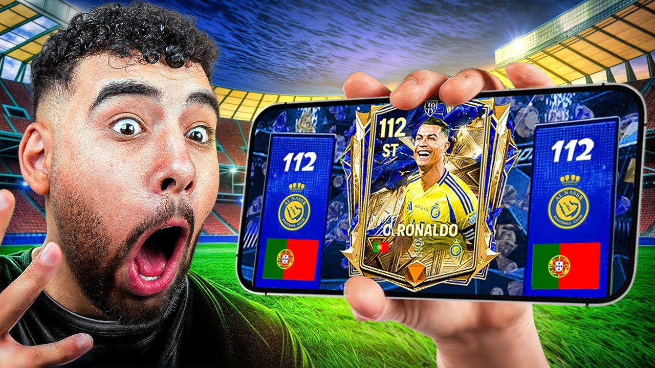 صدمت متابع وغيرتلة تشكيلة كلها😱(جبلتة رونالدو 107 بجد🇵🇹)