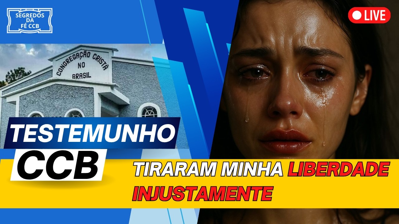 Tiraram Minha Liberdade, mas Deus Me Devolveu com Paz e a Honra — Testemunho CCB