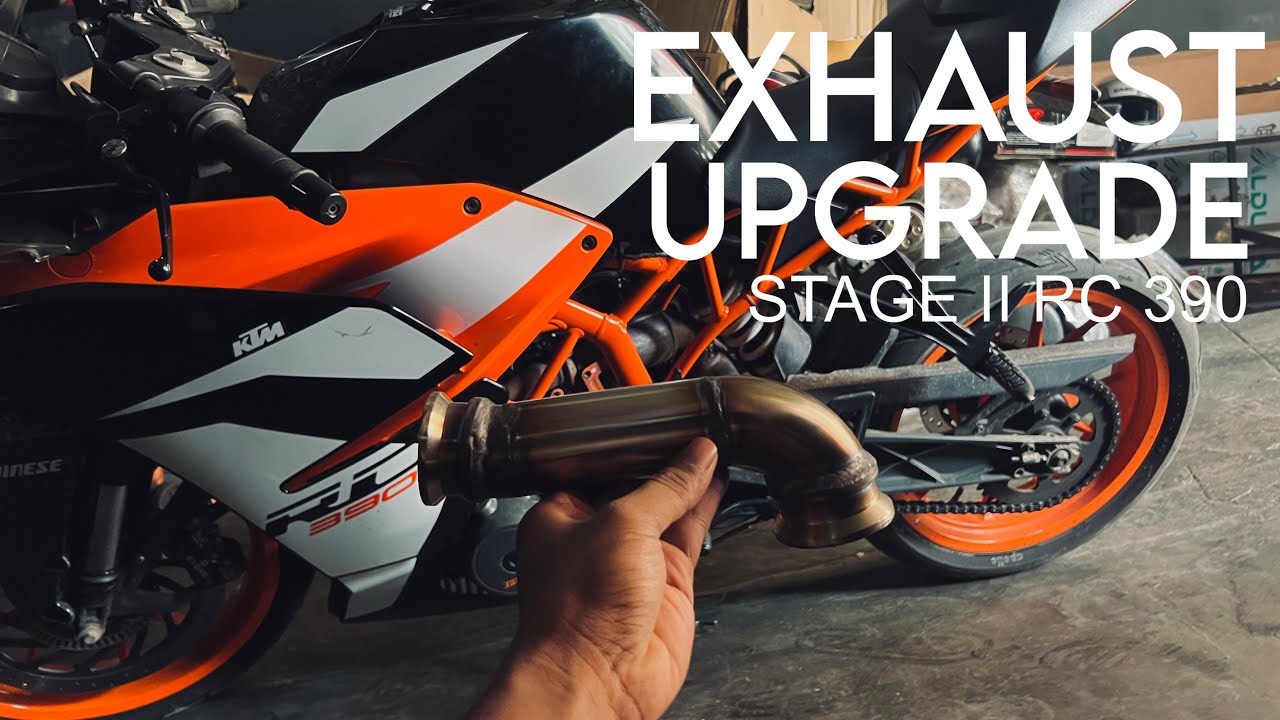 KTM RC 390 Stage 2 | Cat Delete Exhaust Upgrade Pure Sound