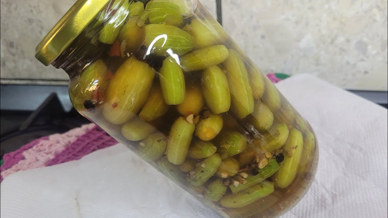 MINI PEPINO EM CONSERVAS, PICLES DELICIOSO | DICAS DA VALL