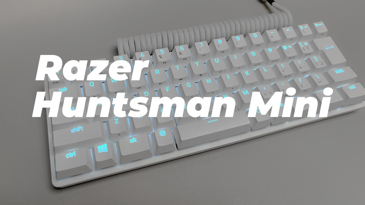 Razer Huntsman Mini のレビューと改造＆カスタマイズ