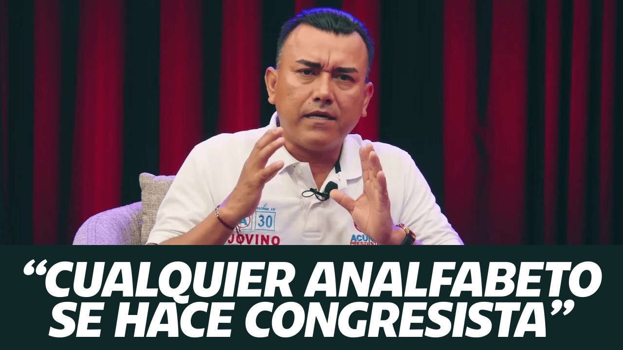 Candidato APP: “el Congreso es de IGNORANTES”