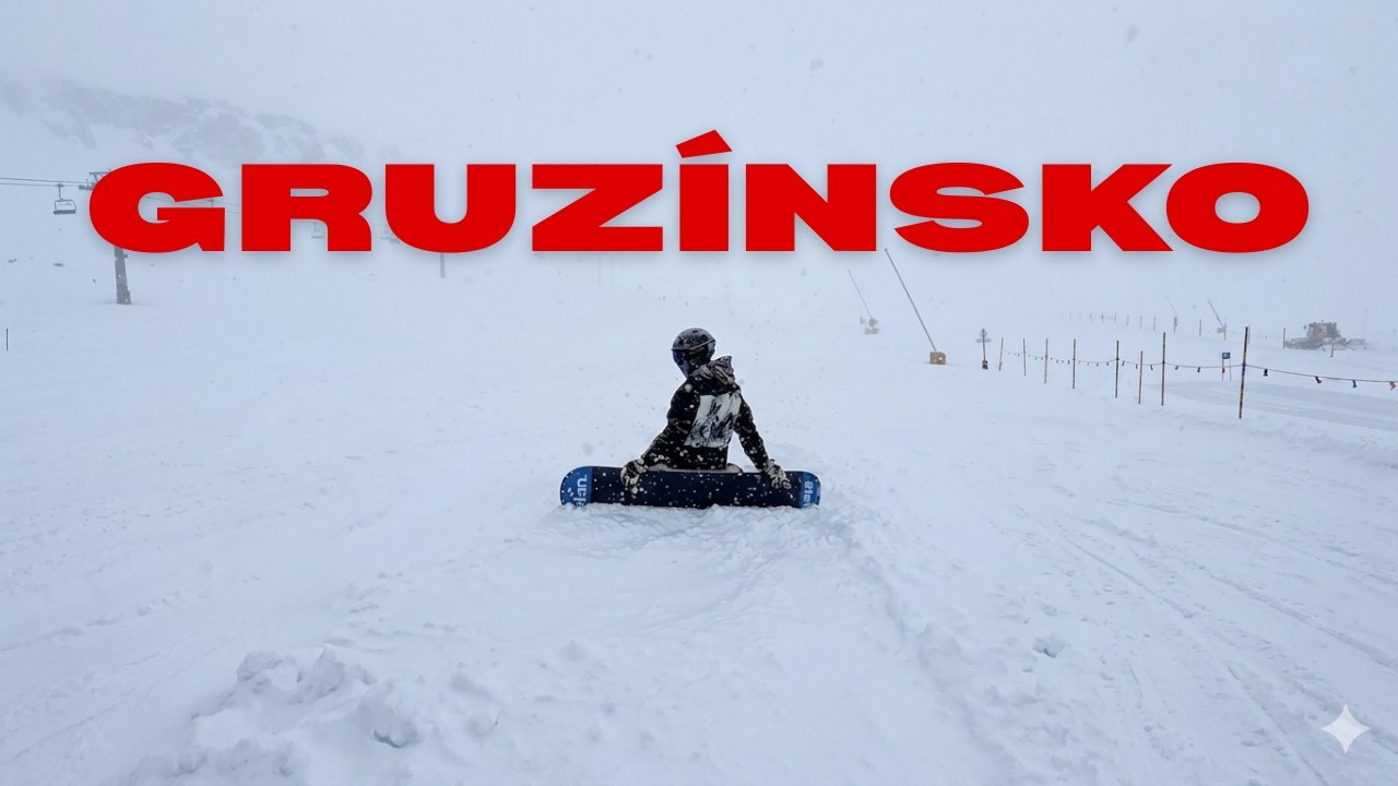 snowboarding v Gruzínsku bol… lepší než sme čakali