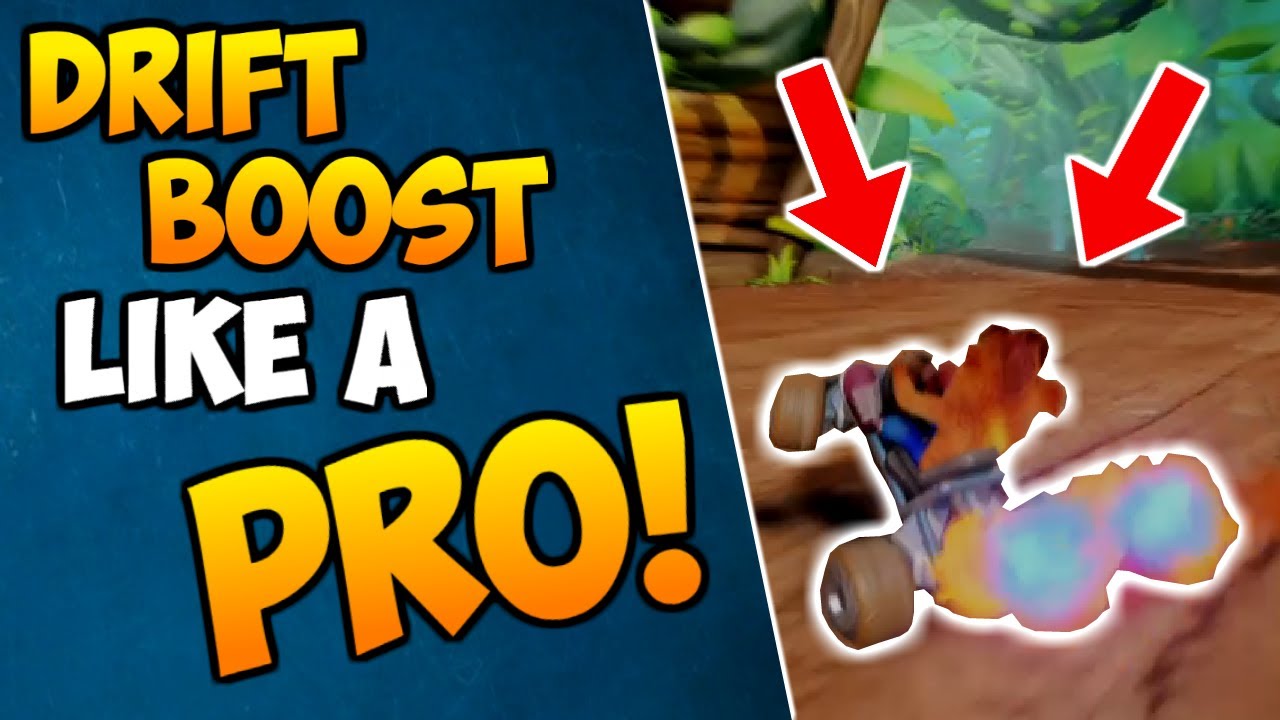 CTR: как дрифтовать с ускорением и простые советы по дрифту! (CTR Nitro Fueled Tips #7)