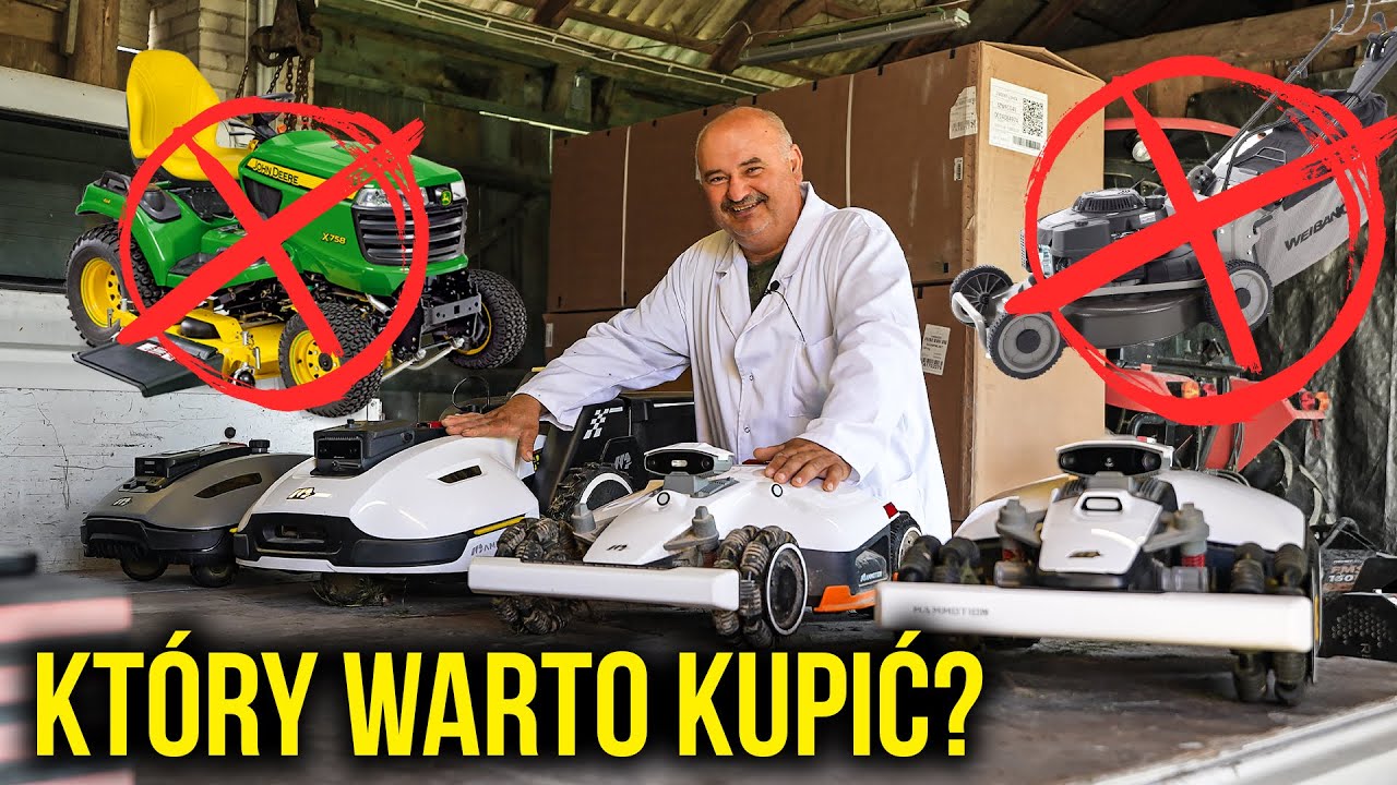 WSZYSTKIE ROBOTY KOSZĄCE MAMMOTION 2025 - OBEJRZYJ PRZED ZAKUPEM