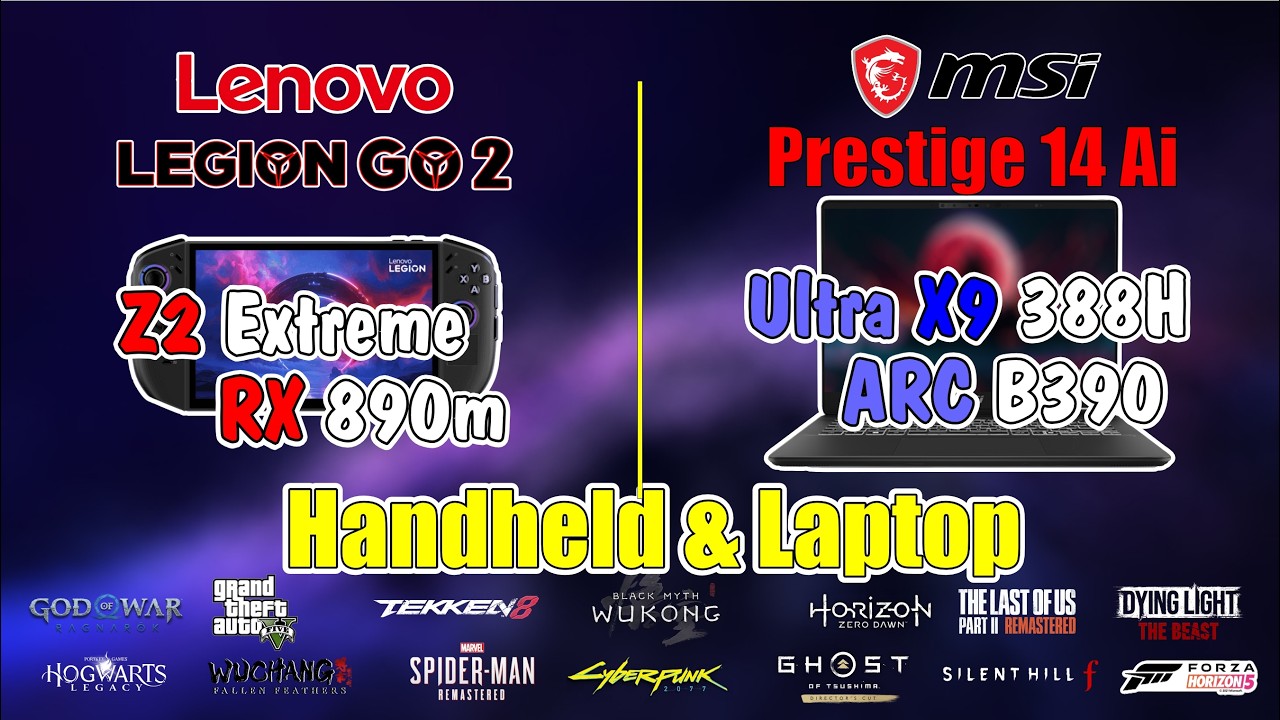 Z2 Extreme & Ultra X9 388H: The Handheld King? | XeSS 3.0 vs. FSR 4.0 - 1080p Max Settings Test!