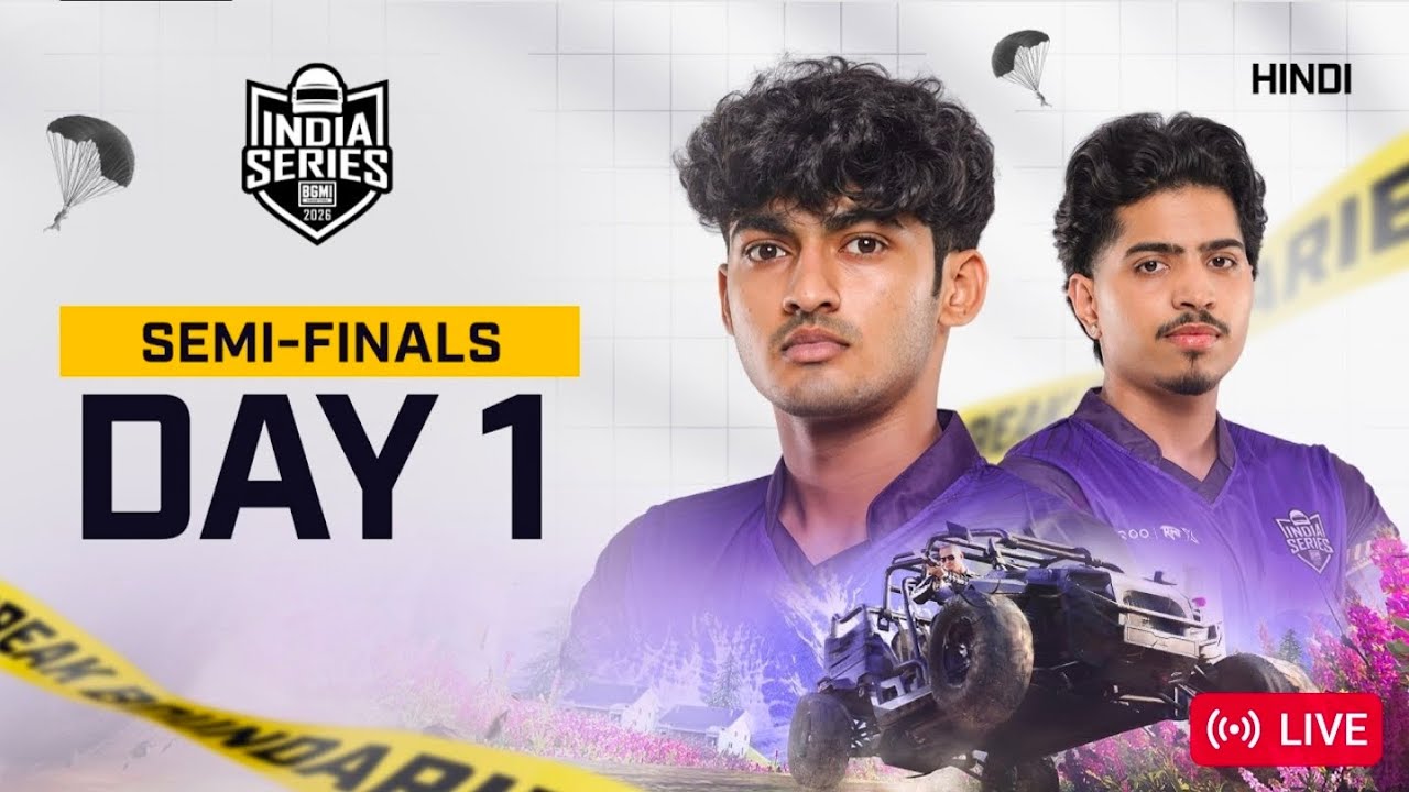 [Hindi] BGIS 2026 | SEMI FINALS I Day 1 Clip Credit -@BattlegroundsMobilelndia #bgmi