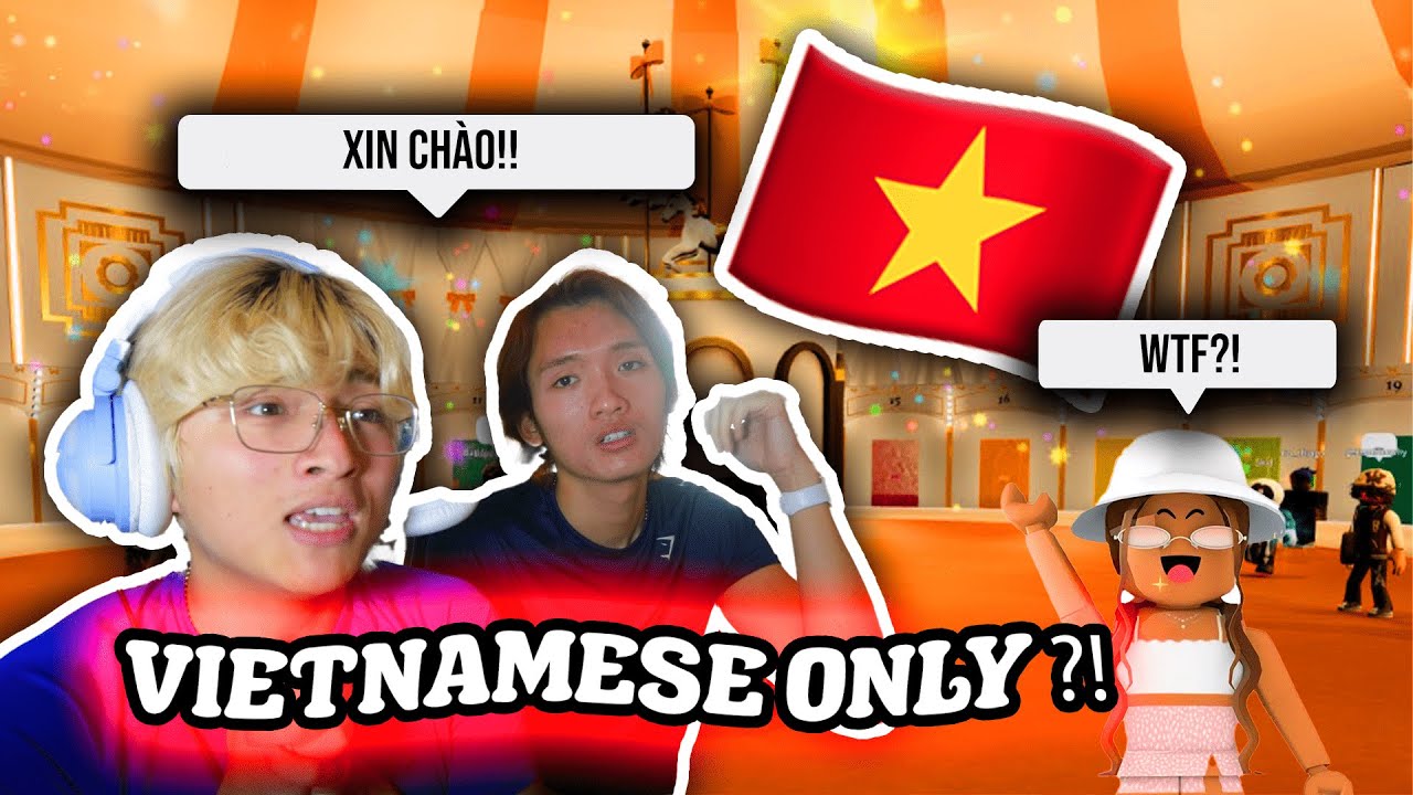 roblox SQUID GAME BUT we only speak VIETNAMESE **VERY BROKEN VIETNAMESE**