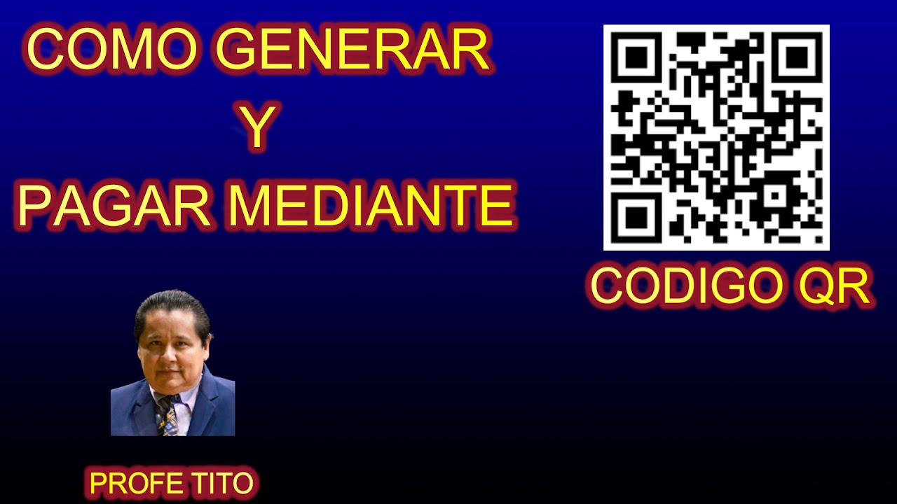 Como generar codigo QR para cobrar y cancelar por medio de QR