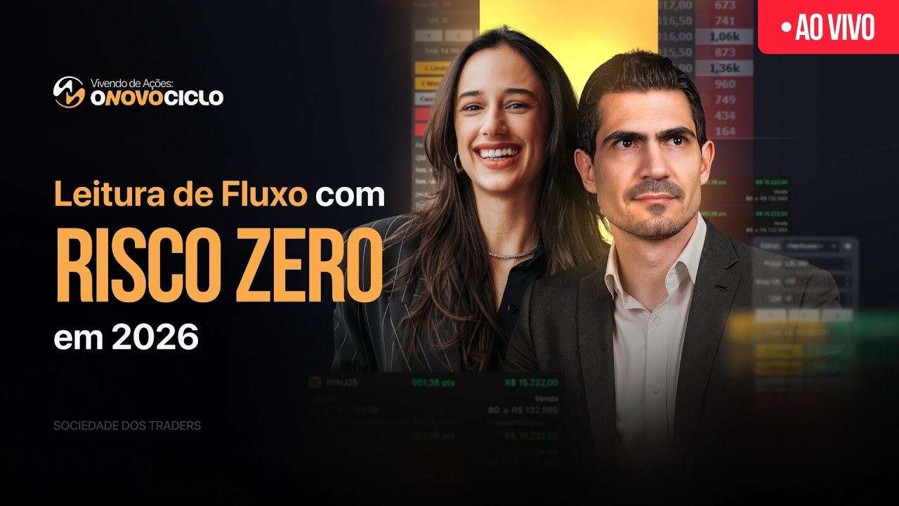 Leitura de Fluxo com Risco Zero: Como Viver de Day Trade em 2026