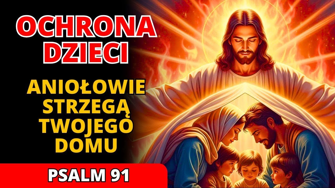 🛡️ Psalm 91: Głęboka modlitwa ochronna za twoje dzieci i rodzinę, ODDALA wszelkie zło