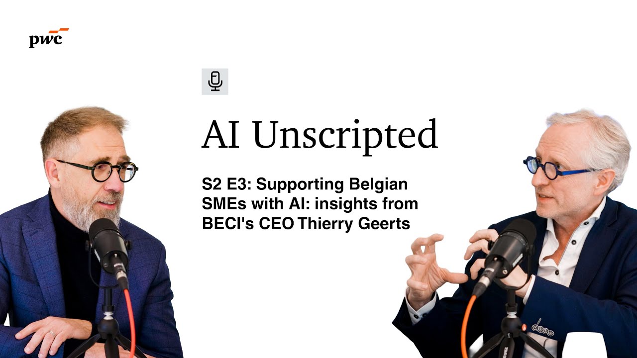 AI Unscripted s2 e3: Supporting Belgian SMEs with AI: insights from BECI's CEO Thierry Geerts