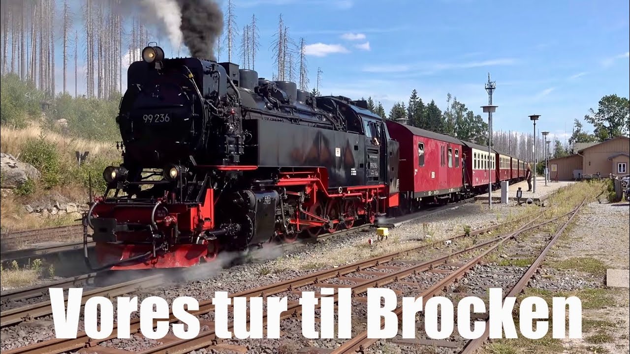 Tog i Tyskland - Vores tur til Bloksbjerg (Brocken)