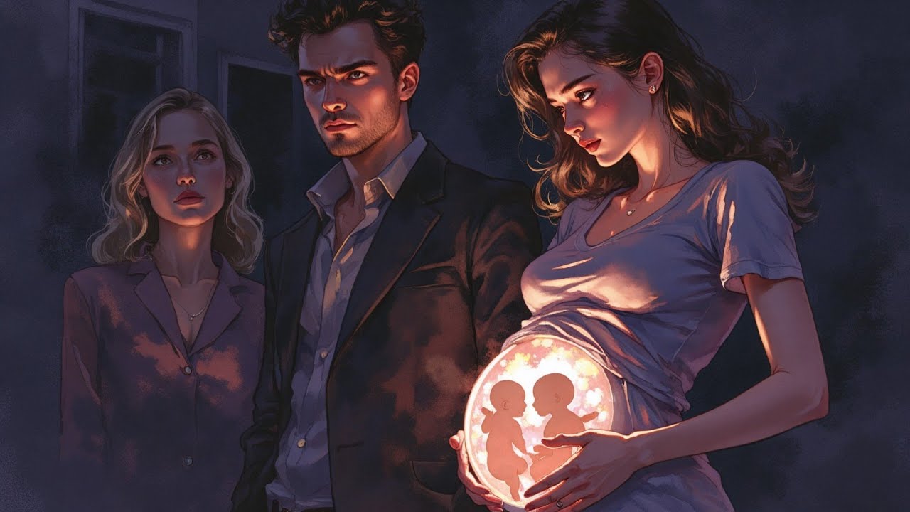Después de escuchar las voces de mis gemelos en mi vientre, mi novio y yo expusimos la..| Ficción AI