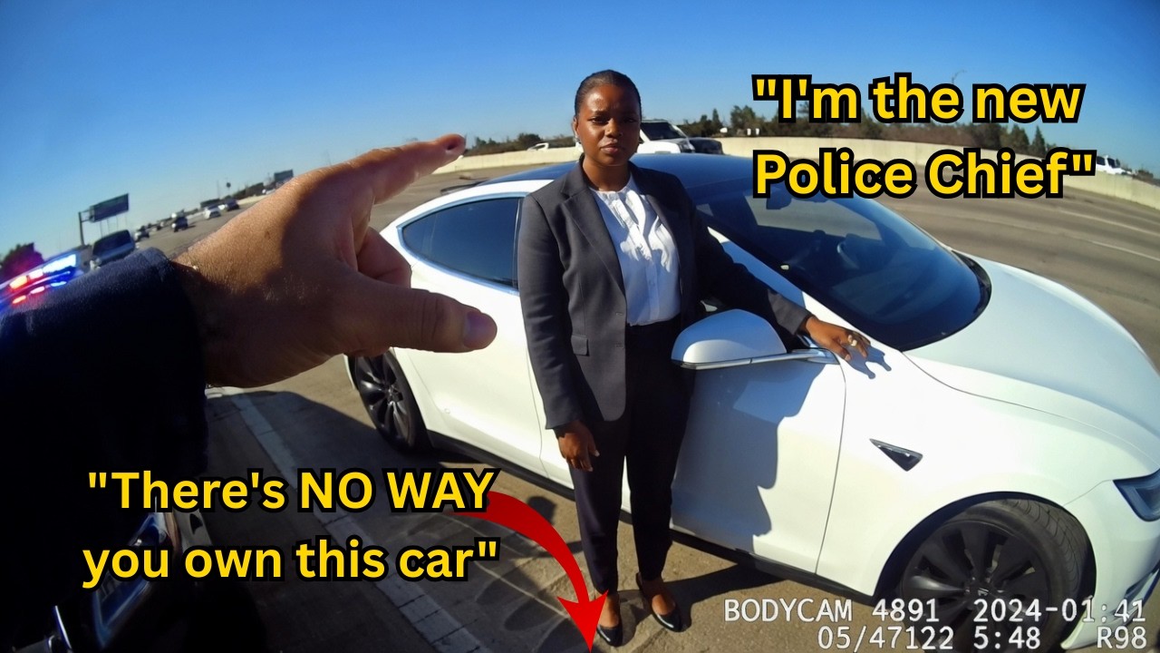 Racist Cop Illegally Searches New Chief's Tesla — Finds His Own Termination Letter Inside