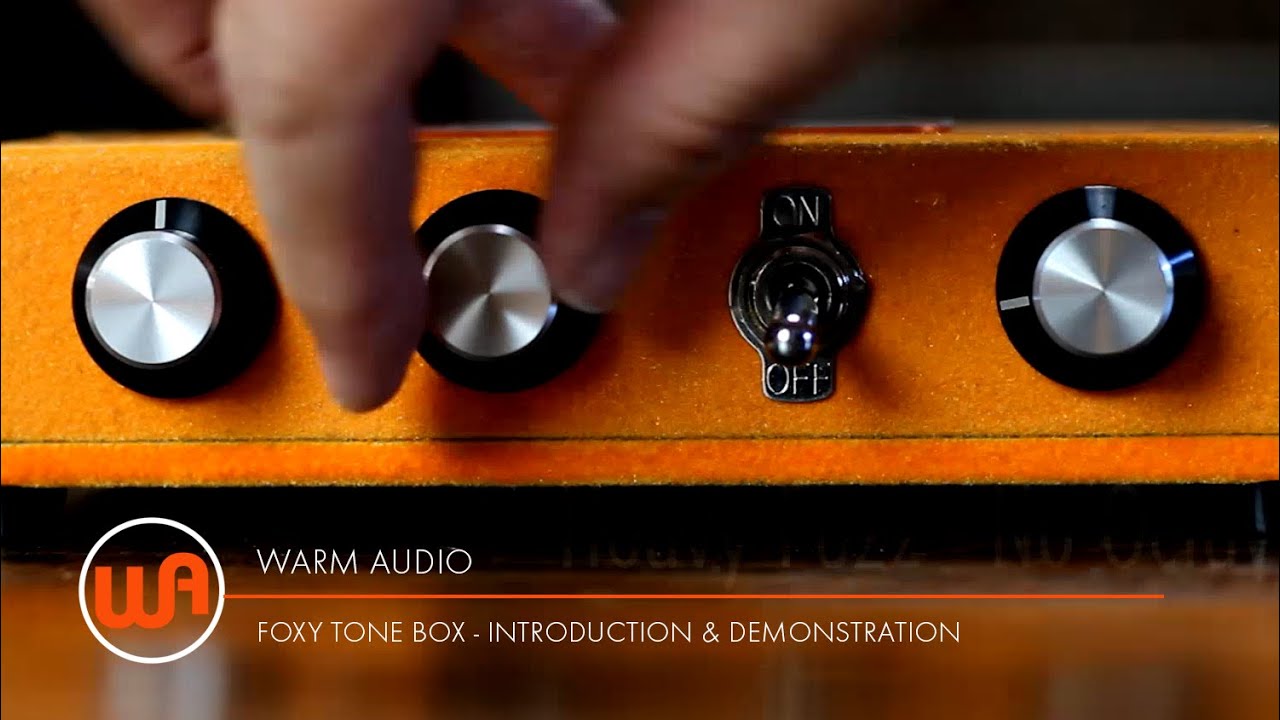 Warm Audio // Foxy Tone Box - Introduction & Demonstration