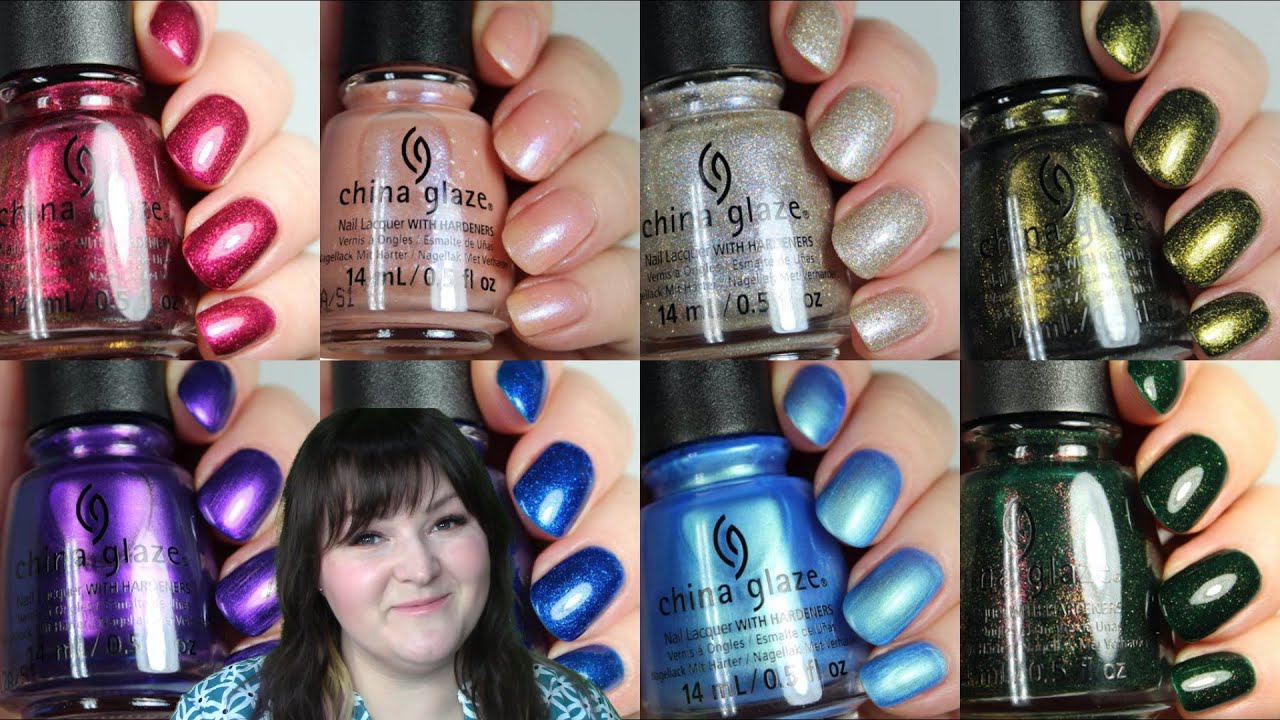 China Glaze Jewels Royale | Holiday 2021 | Live Swatch + Comparisons