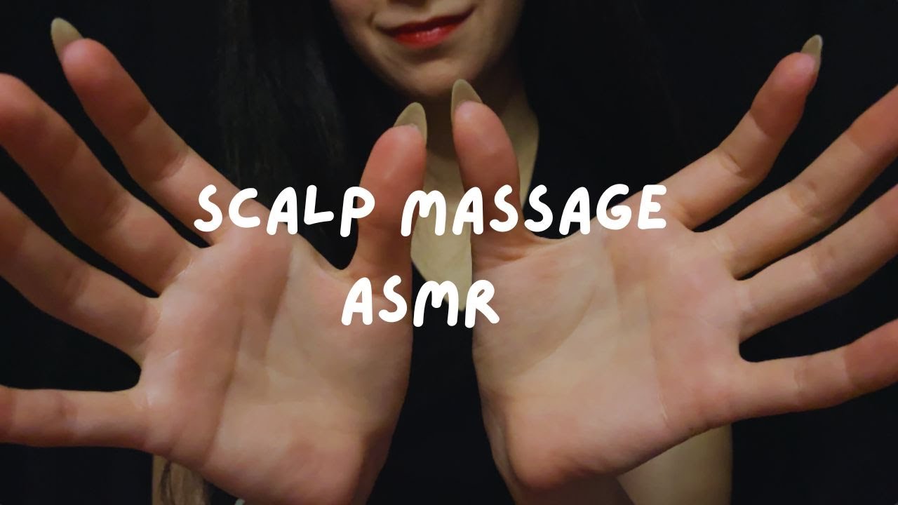ASMR| Layered scalp scratching massage (hair parting, oil massage)