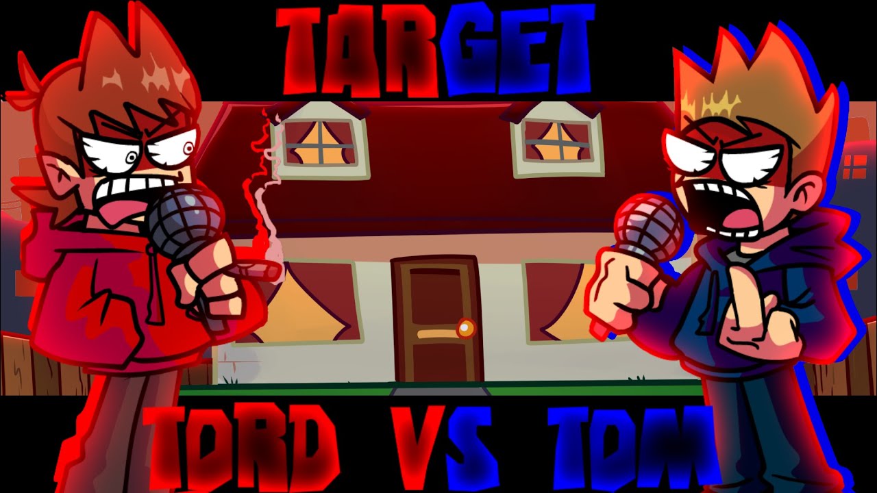 FNF Tord vs Tom online style Eddsworld l New Target