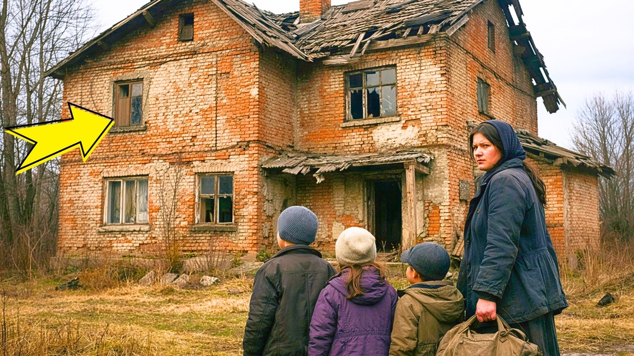 ВДОВА с 3 детьми купила ЗАБРОШЕННУЮ дачу за копейки… через 6 месяцев СОСЕДИ НЕ ПОВЕРИЛИ ГЛАЗАМ