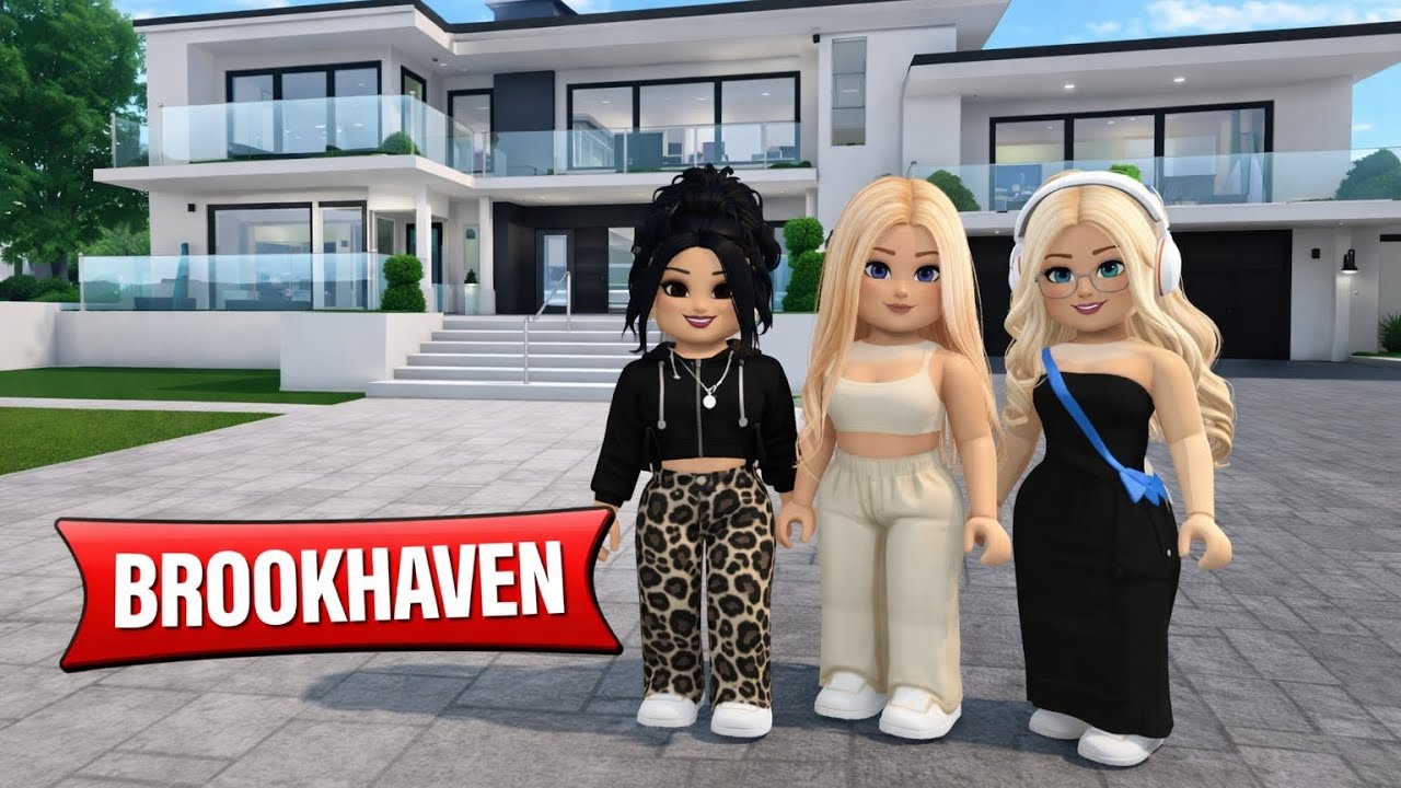 Uma Vizinha Folgada Apareceu | Rotina Roblox | Historinha BROOKHAVEM RP