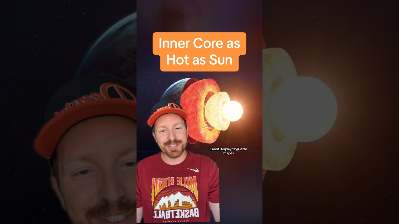 Structure of Earth Part 2 Inner Core #shorts
