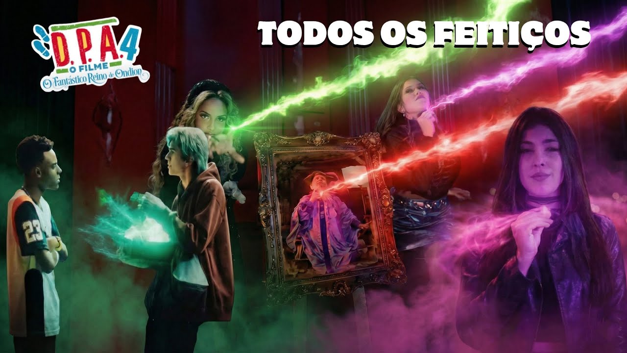 D.P.A 4 O Fantástico Reino de Ondion Todos os Feitiços 🔮