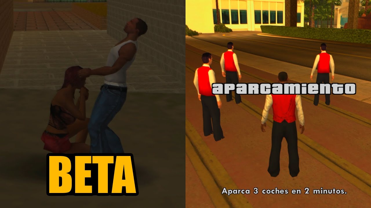 Así era REALMENTE la BETA de GTA San Andreas 2024