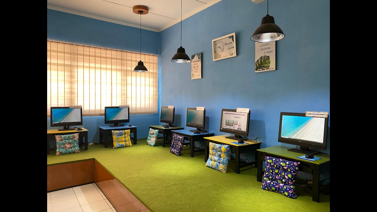 Library Tour - Perpustakaan Pustaka Jaya SMA N 1 Srandakan