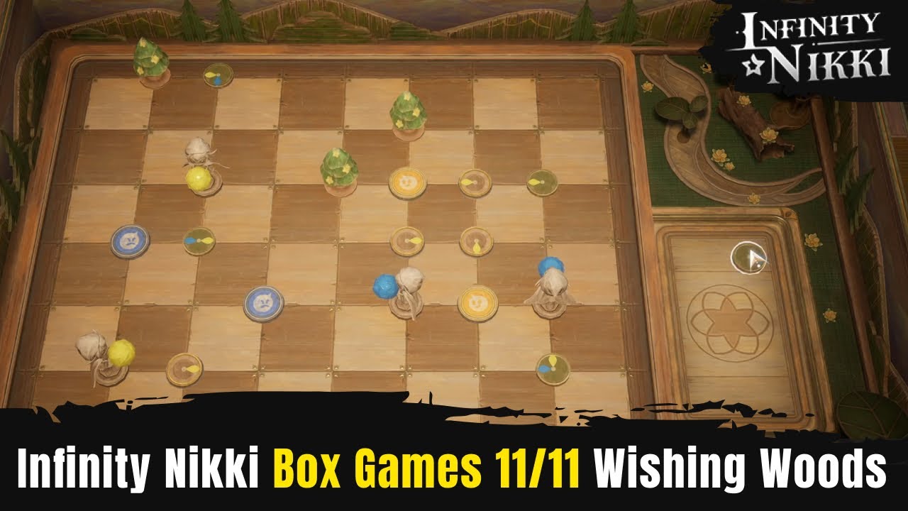 Infinity Nikki strategy box game in the Wishing Woods 11/11 Wishing Orb Express Folklore Guide