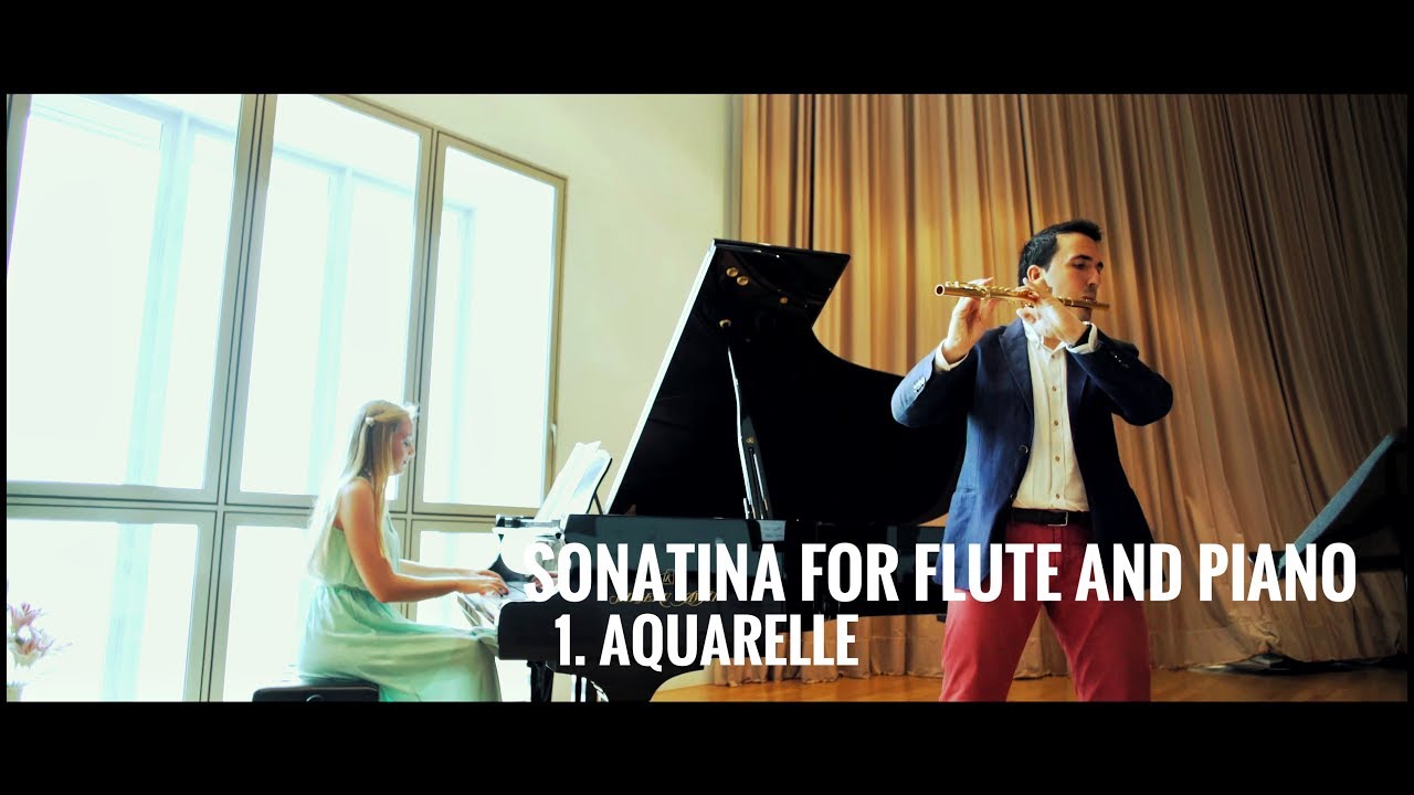 James Rae - Sonatina for Flute and Piano - 1. Aquarelle