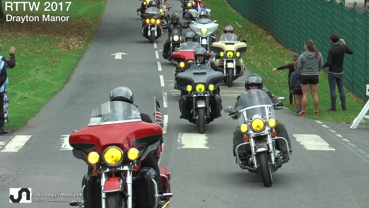 RTTW, Ride to The Wall 2017:  Ride out From Drayton Manor