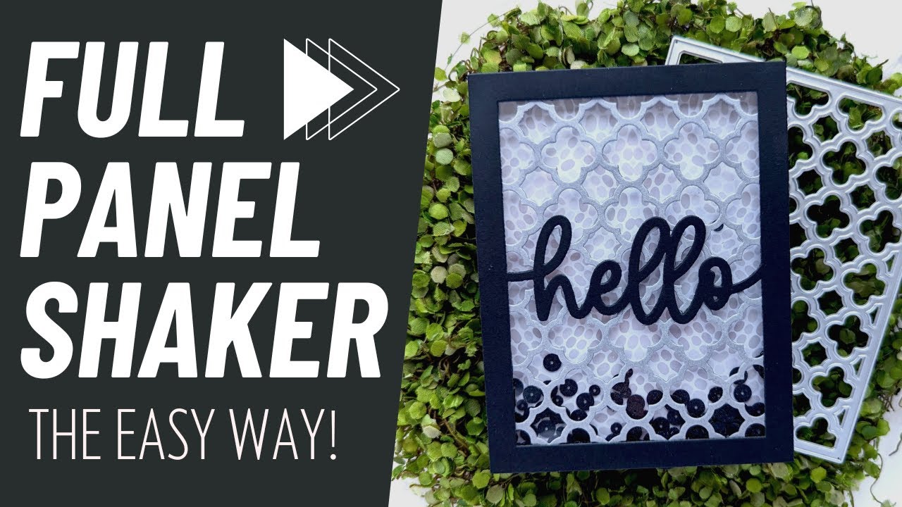 Full Panel Shaker Cards | The Easy Way