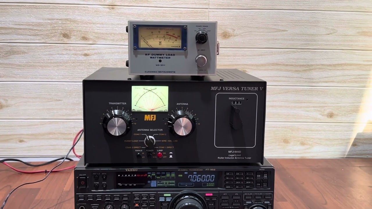 MFJ VERSA TUNER V — MFJ-989D
