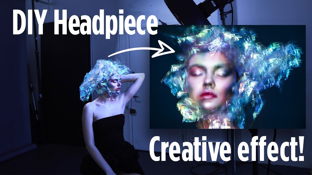 Photo Deconstruction: Painterly Shutter Drag Effect with DIY Headpiece