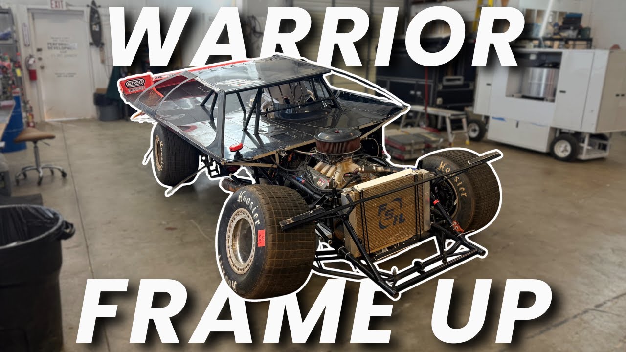 В магазине 95w начинается сезон сборки рамы Warrior Super Dirt Late Model!!
