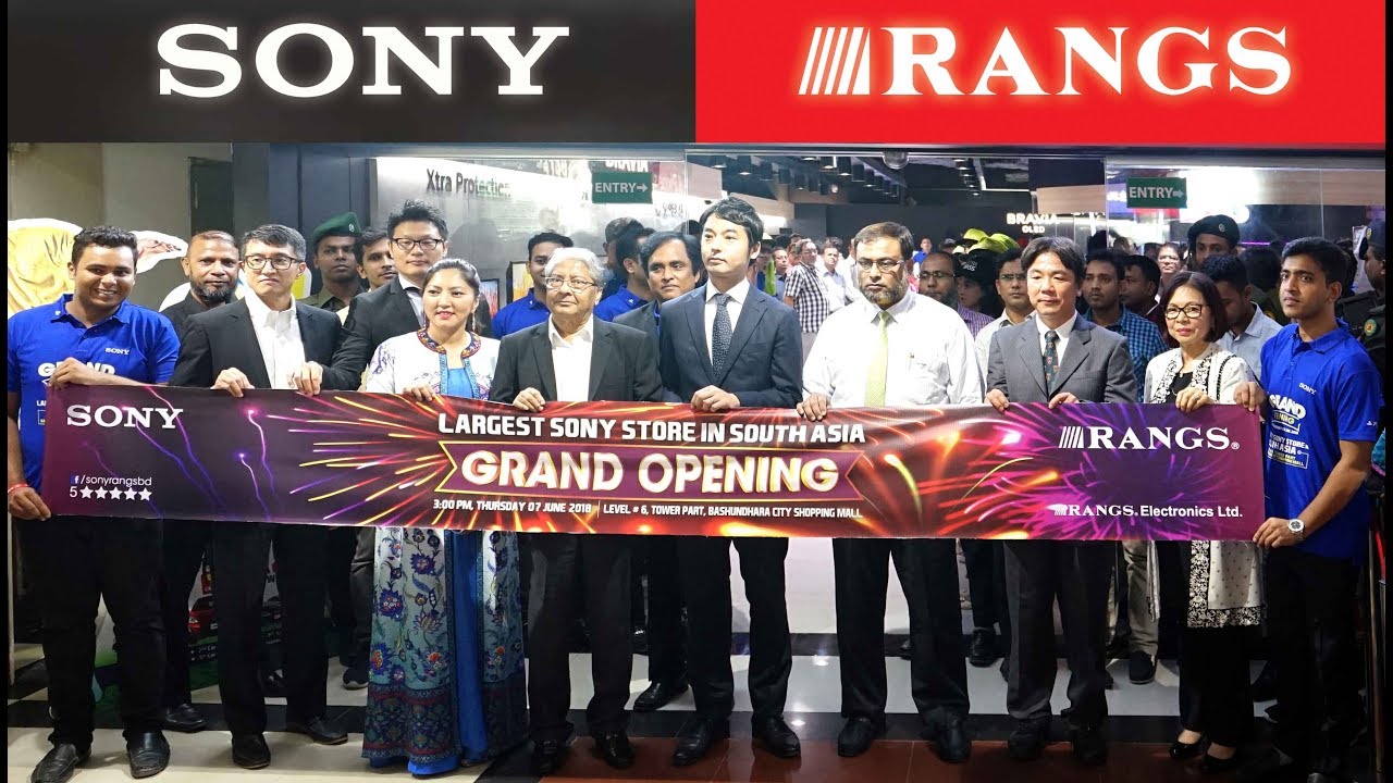 Grand Opening of Largest SONY Store in South Asia || Bashundhara City Level-06 || 07 June 2018
