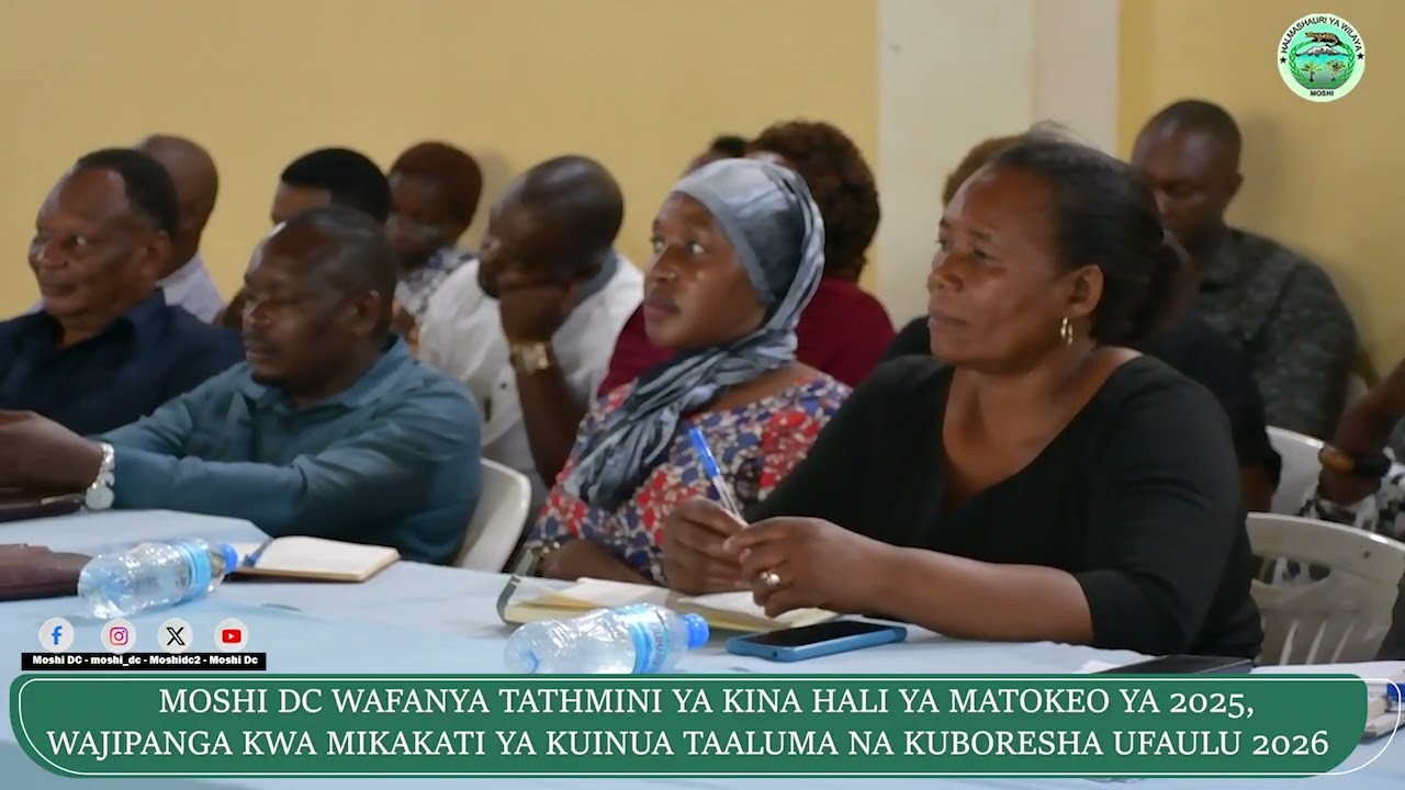 MOSHI DC WAJITATHIMINI, WAJIPANGA KUINUA TAALUMA NA KUBORESHA UFAULU 2026