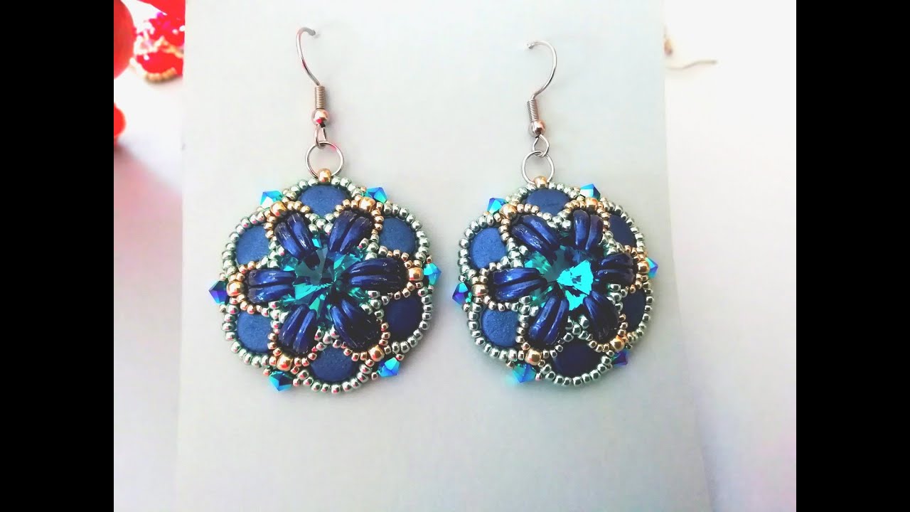 Nuovo Creazione! Tutorial Orecchini Fiore di Maggio/ New Creation! May Flower Earrings Tutorial