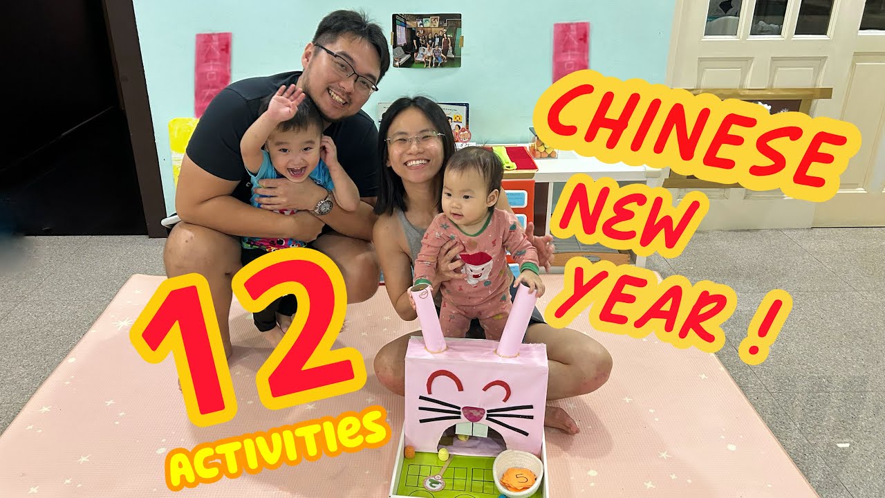 CHINESE NEW YEAR ACTIVITIES FOR INFANT AND TODDLER ! (Rabbit year!)