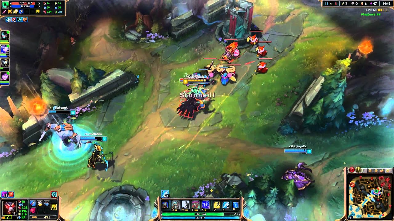 League of legends(ranked game) warwick 0 deaths(jungle)
